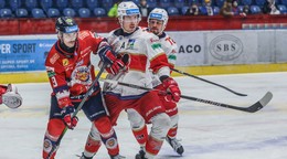 Momentka zo zápasu Zvolen - Liptovský Mikuláš