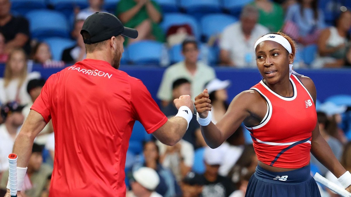 Christian Harrison a Coco Gauffová