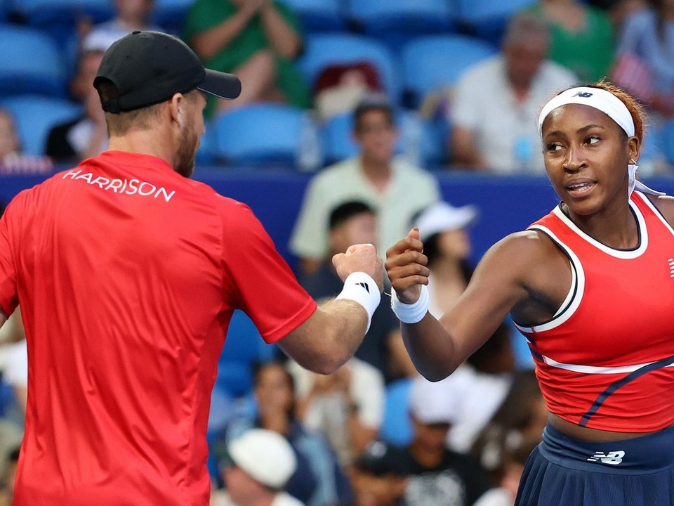 Christian Harrison a Coco Gauffová