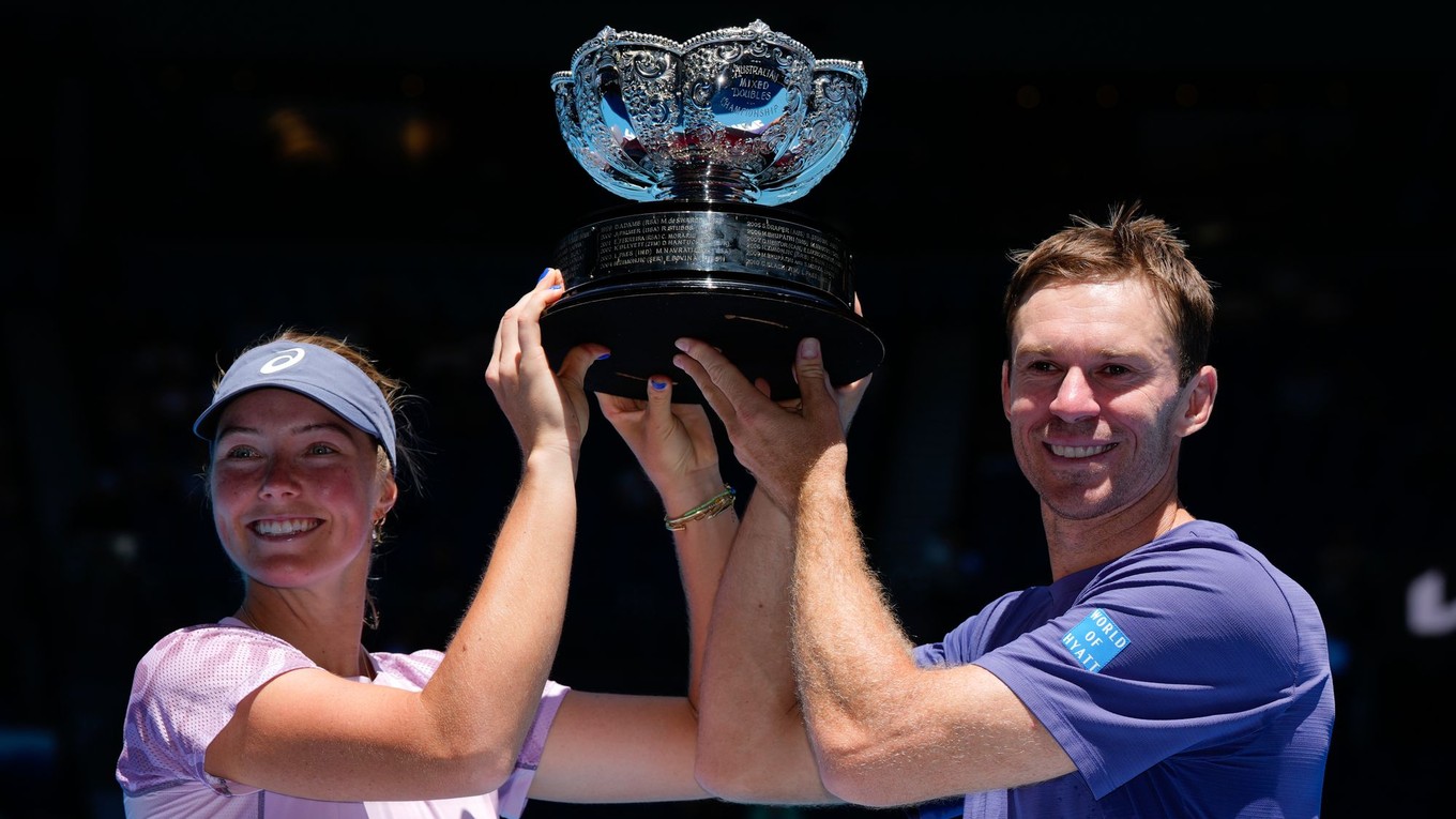  Olivia Gadecká a John Peers získali titul v miešanej štvorhre Australian Open 2025