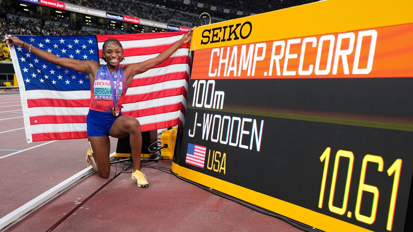 Melissa Jeffersonová-Woodenová získala zlato vo finále 100 m žien na MS 2025