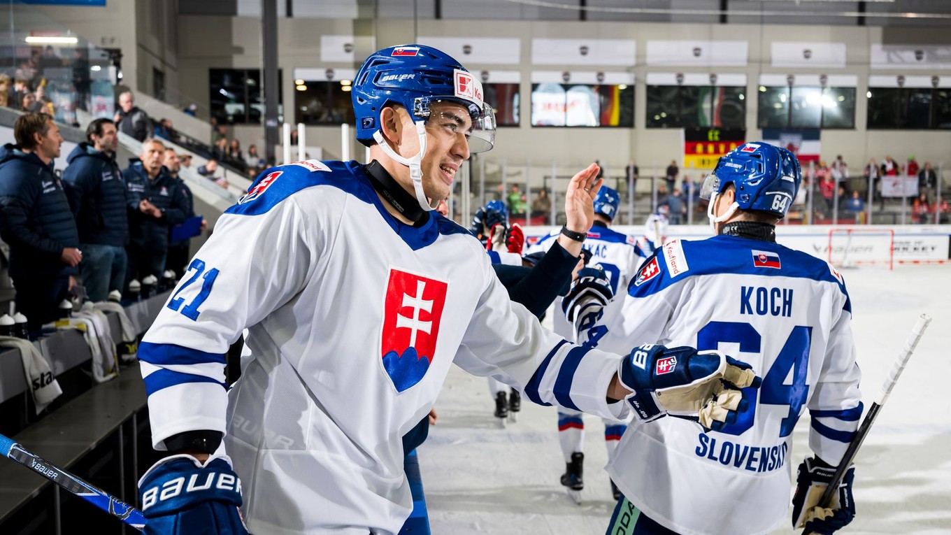Slovenskí hokejisti.
