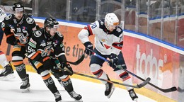 Fotka zo zápasu HC Slovan Bratislava - HC Košice.