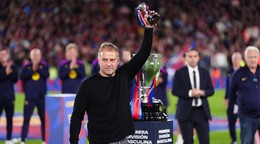 Tréner FC Barcelona Hansi Flick.