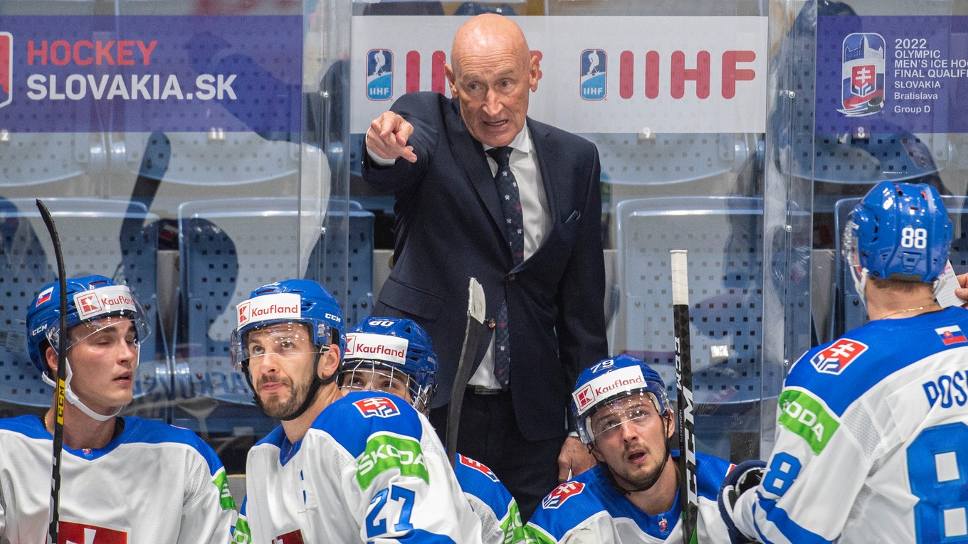 Craig Ramsay v zápase Slovensko - Rakúsko.