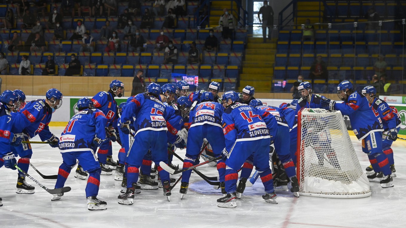 Slovensko vs. Švédsko: Online prenos z turnaja Hlinka Gretzky Cup 2021.