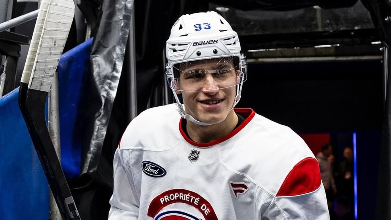 Ivan Demidov na tréningu Montrealu. 