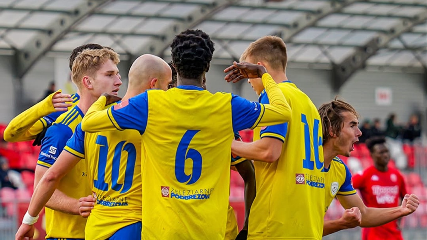 Radosť hráčov FK Pohronie.