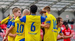 Radosť hráčov FK Pohronie.