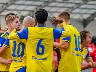 Radosť hráčov FK Pohronie.