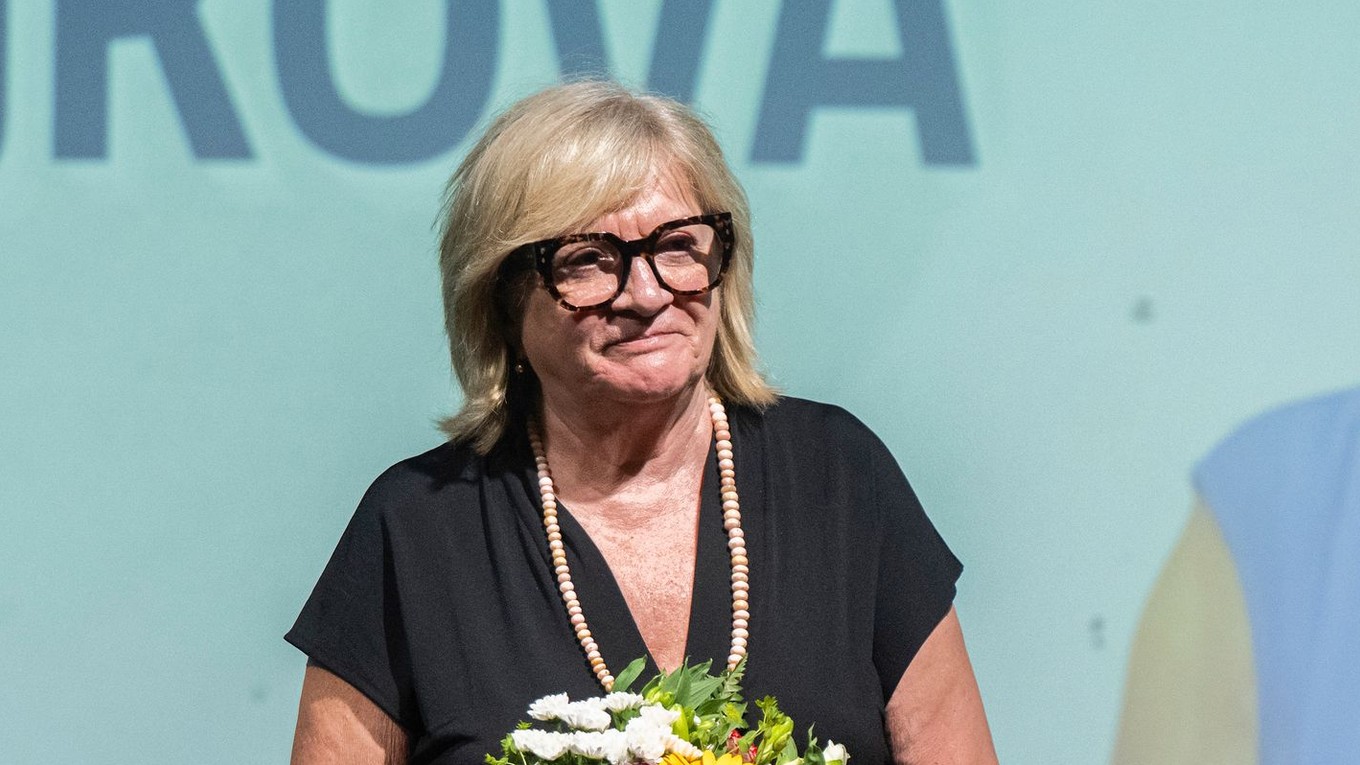 Natália Hejková na galavečeri Basketbalista roka 2024 v Bratislave.