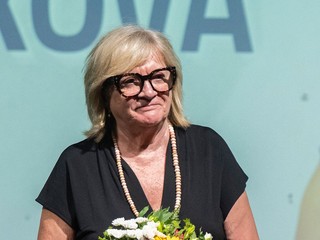 Natália Hejková na galavečeri Basketbalista roka 2024 v Bratislave.