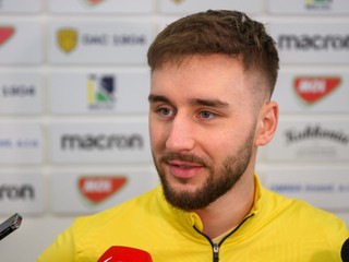 Na snímke futbalista DAC Dunajskej Stredy Matej Trusa.
