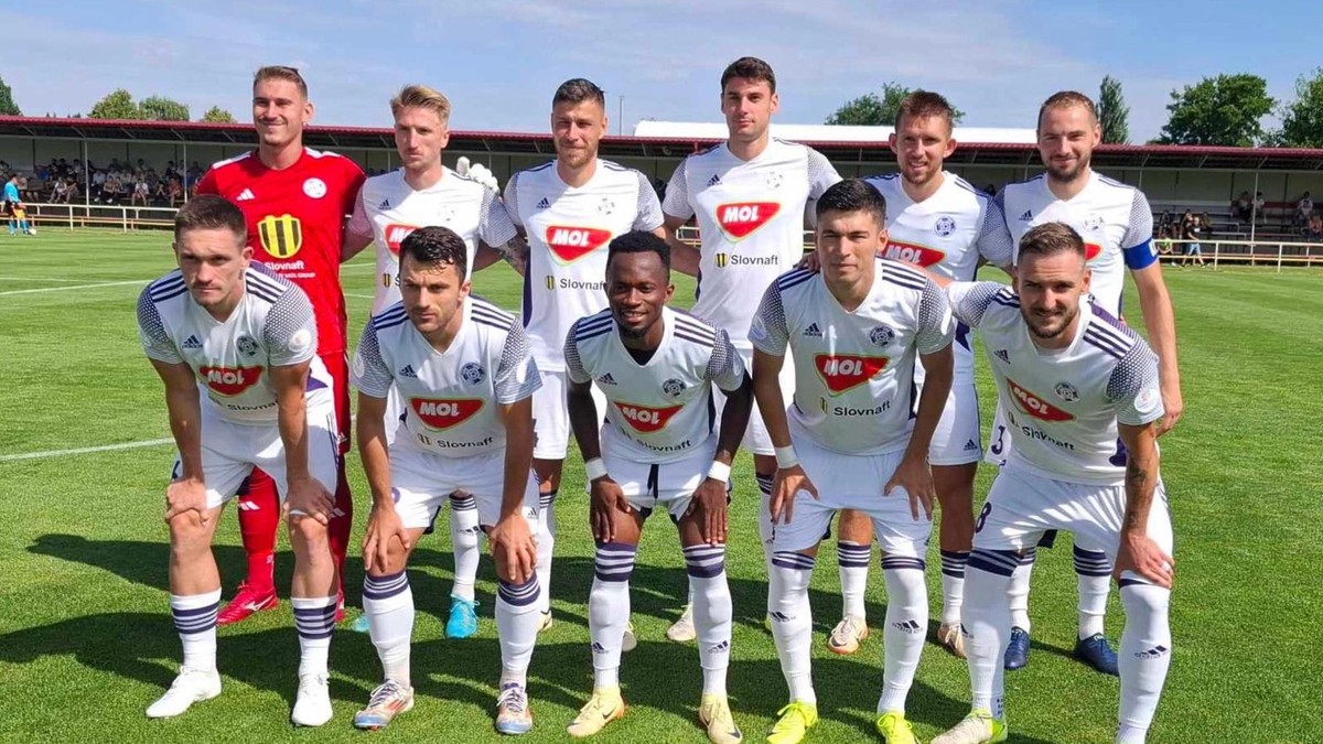 Futbalisti KFC Komárno.