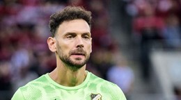 Brankár BK Häcken Etrit Berisha.