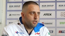 Na snímke prezident SZB Peter Vozár počas tlačovej konferencie Slovenského zväzu biatlonu (SBZ) po skončení najúspešnejšieho mládežníckeho šampionátu histórie.