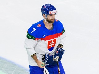 Mário Grman počas MS v hokeji 2025.