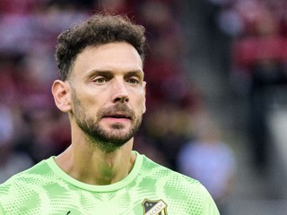 Brankár BK Häcken Etrit Berisha.