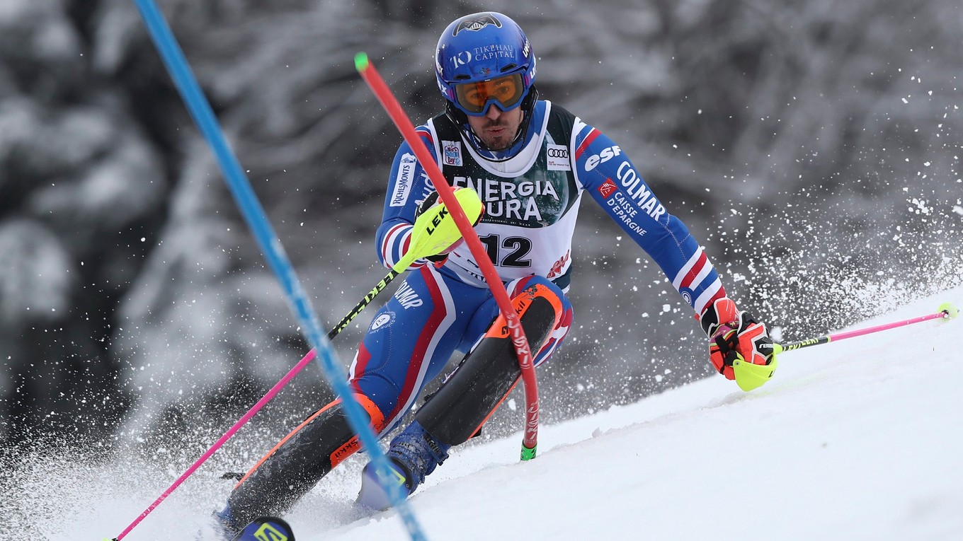 Francúzsky lyžiar Victor Muffat-Jeandet. 