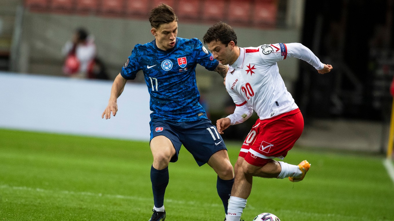 Malta vs. Slovensko: ONLINE prenos zo zápasu kvalifikácie MS vo futbale 2022.