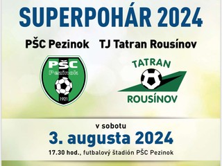 Víťazom Superpohára 2024 TJ Tatran Rousínov