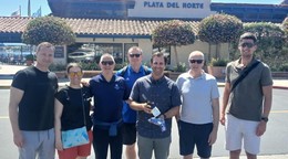 Fotografia z návštevy jedného zo športovísk v blízkosti dejiska OH 2028.