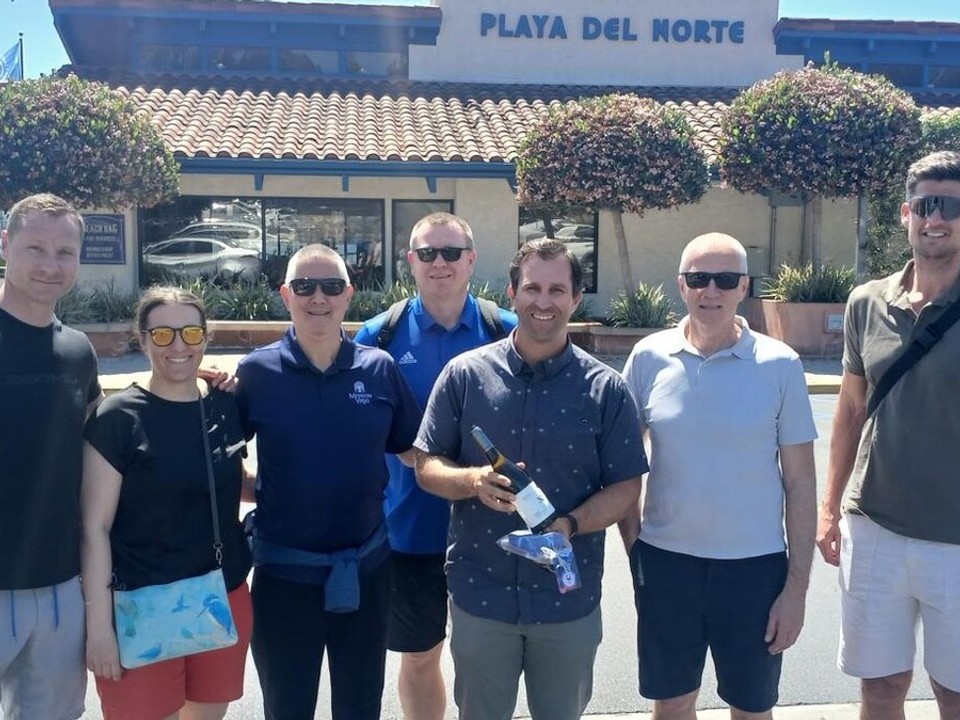 Fotografia z návštevy jedného zo športovísk v blízkosti dejiska OH 2028.