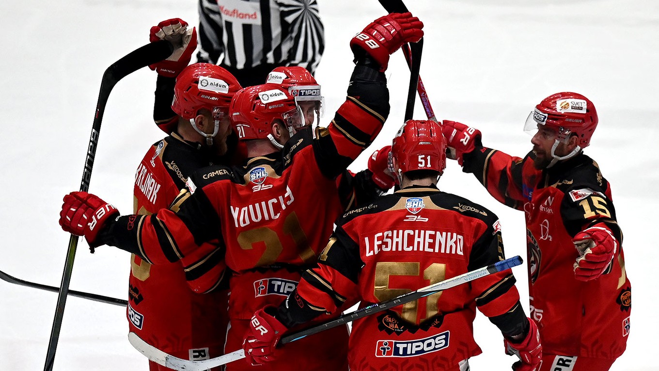 Hokejisti HC Prešov vo finále play-off Slovenskej hokejovej ligy (SHL).