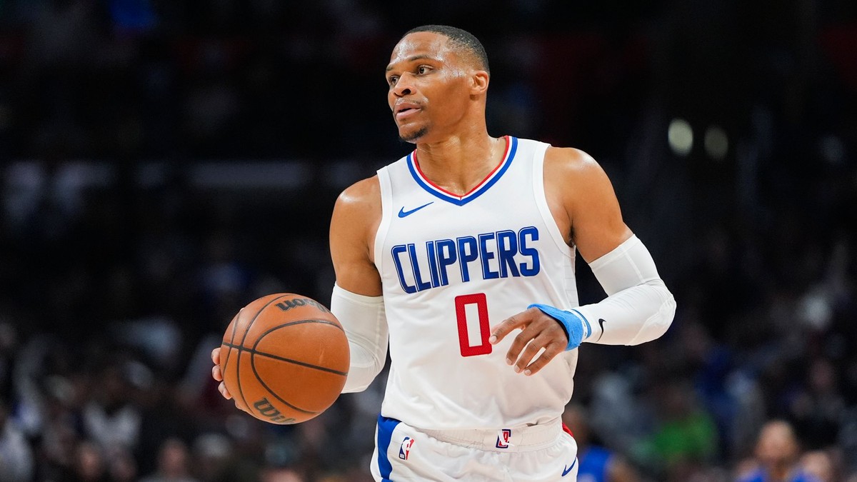 Americký basketbalista Russell Westbrook.