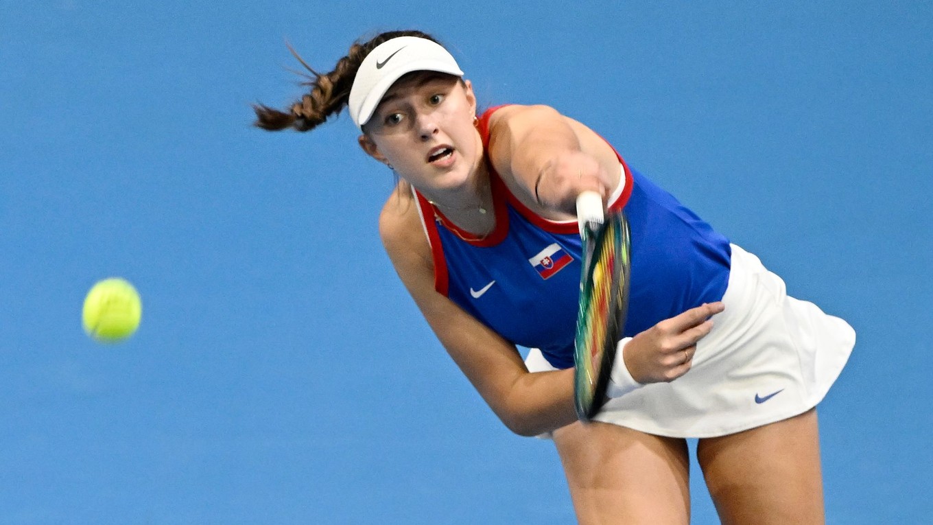 Slovenská tenistka Renáta Jamrichová.