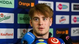 Servác Petrovský počas zrazu slovenskej hokejovej reprezentácie.