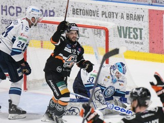 Fotka z finále HC Košice - HK Nitra.