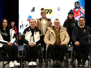 Na snímke predstavenie oficiálneho športového oblečenia počas podujatia "Všetko podstatné k ZPH 2026".