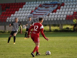Momentka zo zápasu Banská Bystrica - Petržalka.