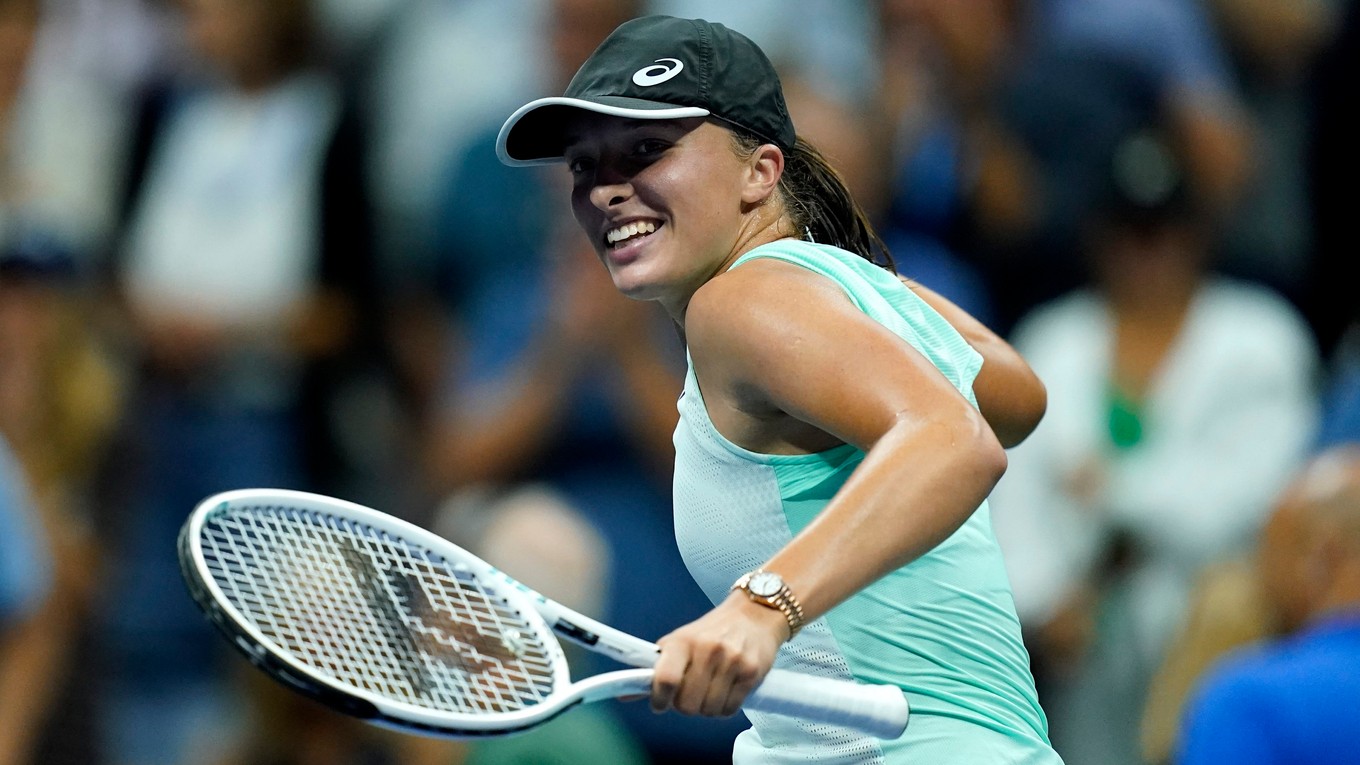 Poľská tenistka Iga Swiateková.