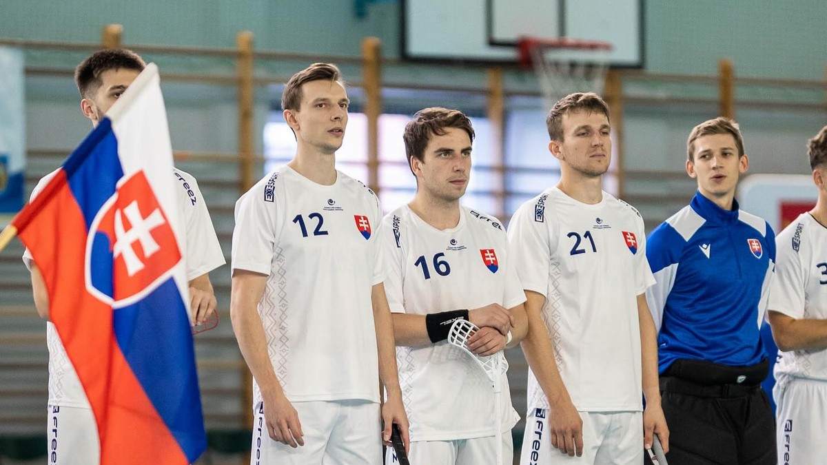 Slovenskí florbalisti na turnaji Six Nations Floorball Challenge 2024 v Poľsku.