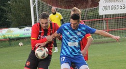 Momentka zo zápasu FK Gerlachov - MFK Spartak Medzev v IV. lige Východ.