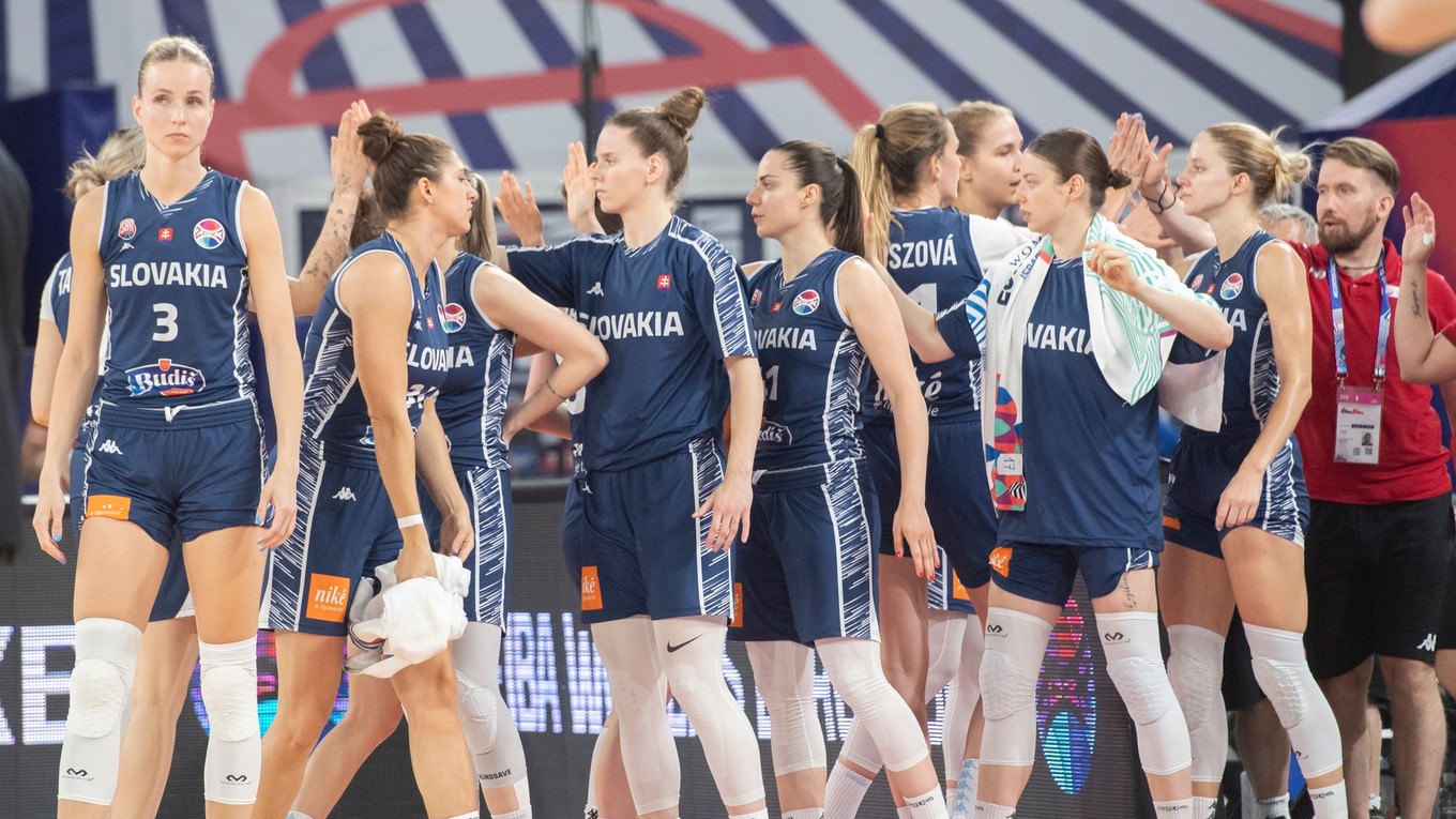 Slovenské basketbalistky.