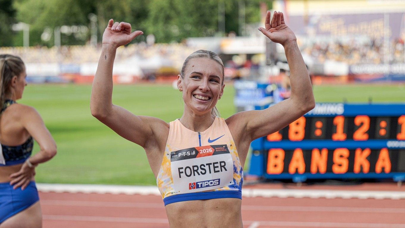 Na snímke Viktória Forster.