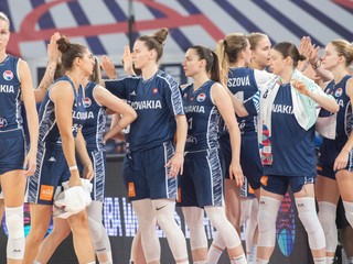 Slovenské basketbalistky.