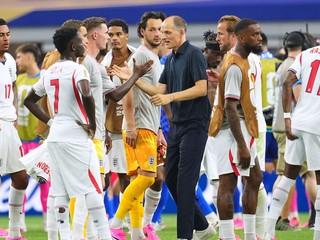 Thomas Tuchel s tímom Anglicka