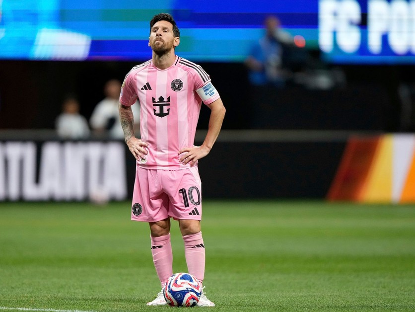 Lionel Messi v drese Inter Miami na MS klubov FIFA 2025.