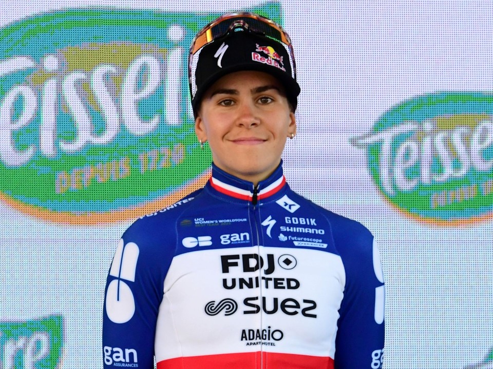 Francúzska cyklistka Célia Geryová počas Tour de France 2026. 