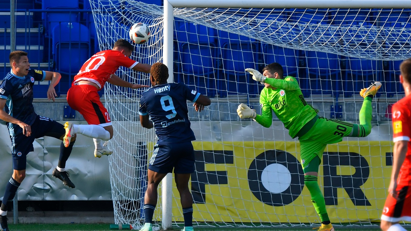 Zápas MFK Tatran Liptovský Mikuláš - Slovan Bratislava.