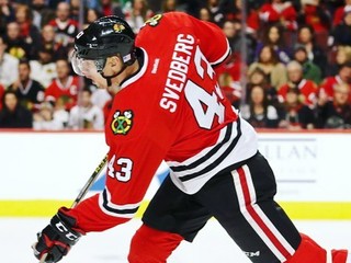 Viktor Svedberg v drese Chicaga