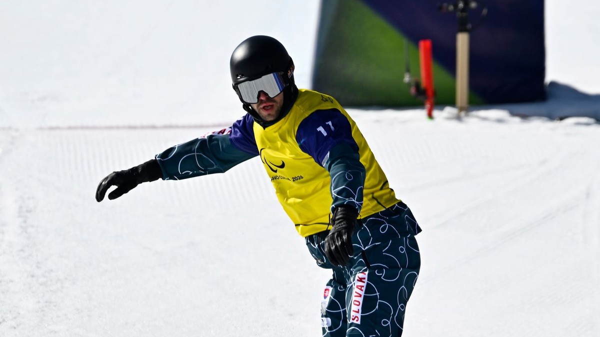 Zlý štart do malého finále. Slovenský parasnoubordista spadol hneď v úvode