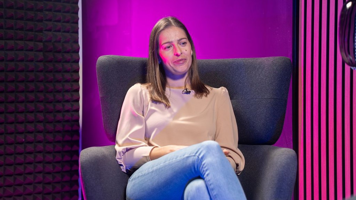 Zuzana Tomčíková v relácii MVP Talkshow.