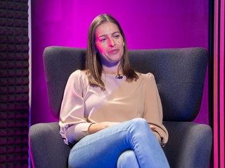 Zuzana Tomčíková v relácii MVP Talkshow.