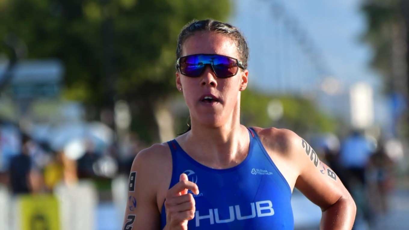 Slovenská triatlonistka Zuzana Michaličková.