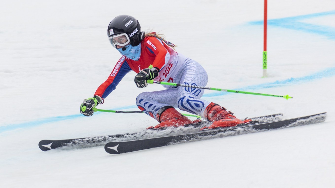 Slovenská reprezentantka v paraalpskom lyžovaní Alexandra Rexová.